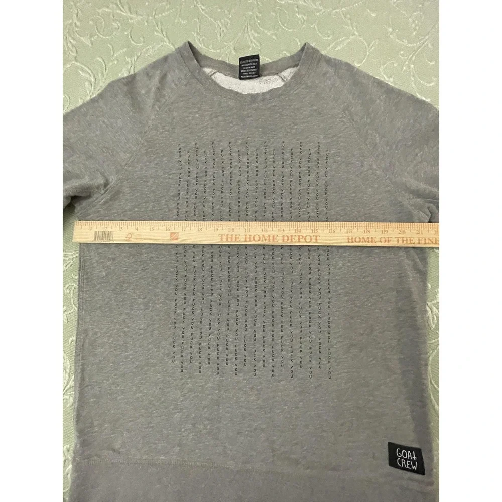 Goat Crew patch tag woven